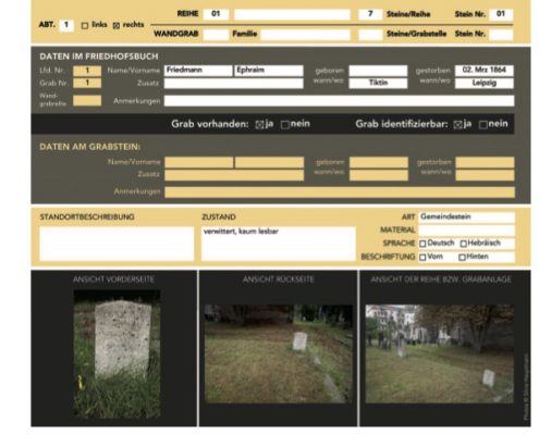 Datenbank „Alter Israelitischer Friedhof zu Leipzig